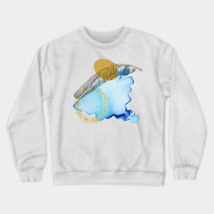 hand painted illustrations botanical ar Crewneck Sweatshirt